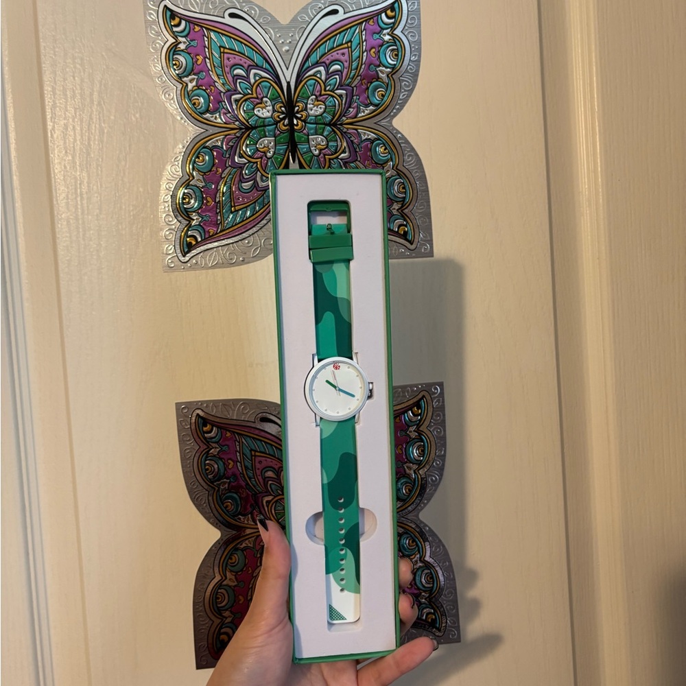 Chick Fil A Green Camouflage Watch